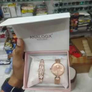 Analog watch + bracelet