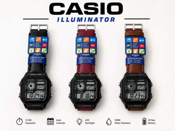 Casio Leather Illuminator